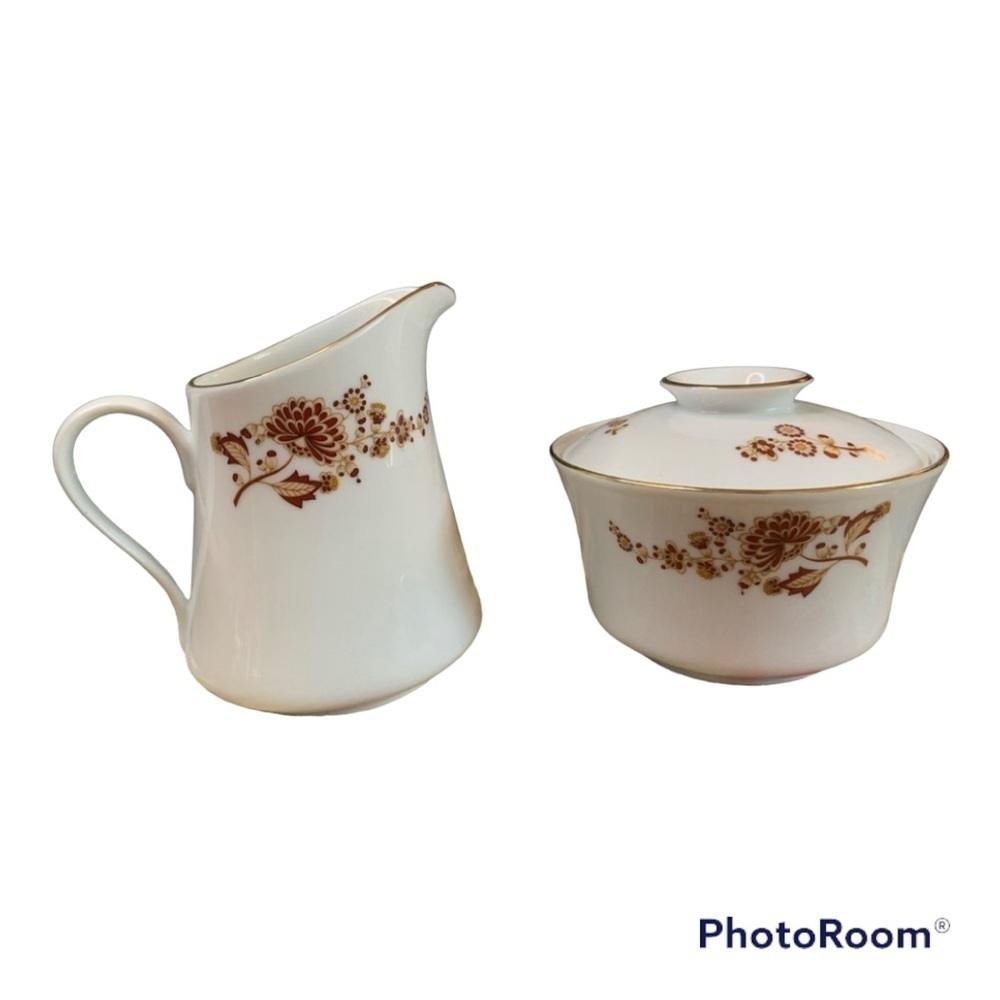 VINTAGE Creamer and sugar bowl Cathay by LILING